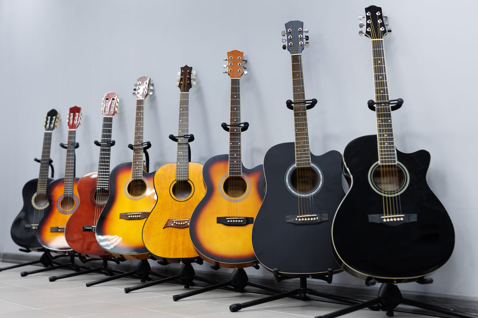 Guitars on Display